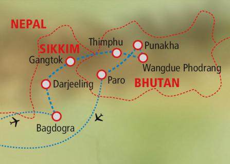 Bild 2 zur Urlaubsidee »Darjeeling, Sikkim & das Land der Drachen «