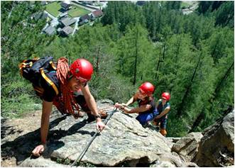 Bild 4 zur Urlaubsidee »Rafting, Klettern und Canyoning in Österreich«