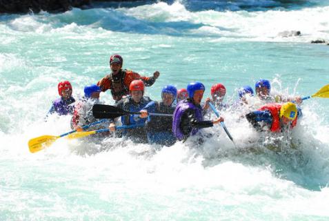 Bild 1 zur Urlaubsidee »Rafting, Klettern und Canyoning in Österreich«