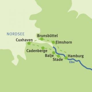 Bild 2 zur Urlaubsidee »Radreise am Elberadweg von Hamburg über Cuxhaven zurück nach Hamburg«