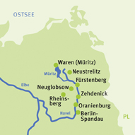 Bild 6 zur Urlaubsidee »Radreise am Havel-Radweg von Waren (Müritz) nach Berlin-Spandau«