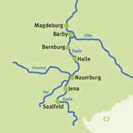 Bild 5 zur Urlaubsidee »Fahrradreise am Saaleradweg von Saalfeld nach Magdeburg«