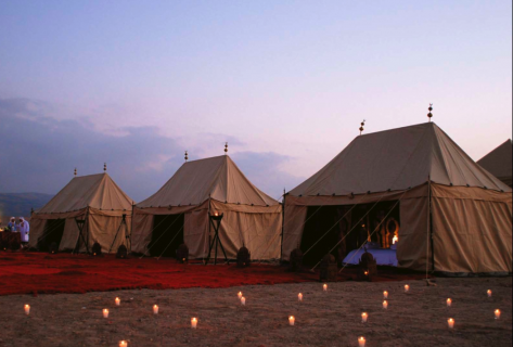 Bild 1 zur Urlaubsidee »"Glamping" statt Camping«