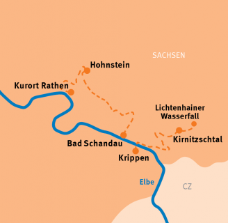 Bild 6 zur Urlaubsidee »Highlighttour durch die Sächsische Schweiz (Kurzwandertour)«