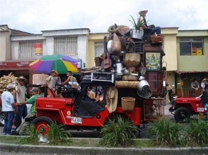 Bild 3 zur Urlaubsidee »Willys-Jeeptour durch das Quindío, inkl. Kaffeeprozess«