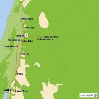 Bild 2 zur Urlaubsidee »Jordanien«