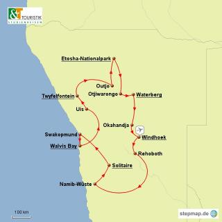 Bild 2 zur Urlaubsidee »Namibia entdecken«