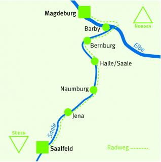 Bild 6 zur Urlaubsidee »Fahrradreise am Saaleradweg von Saalfeld nach Magdeburg«