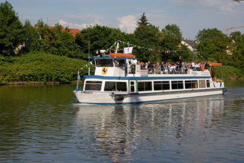 Bild 1 zur Urlaubsidee »Ostern in der Region Stuttgart - die Schiffe des Neckar-Käpt'n fahren wieder«