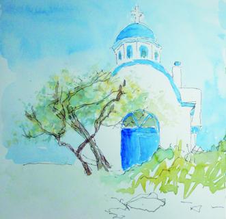 Bild 1 zur Urlaubsidee »Malreise Kreta (Aquarell)«