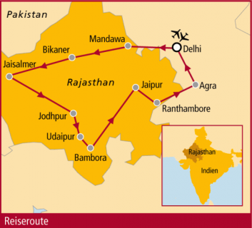 Bild 2 zur Urlaubsidee »Indien Rajasthan Rundreise mit ärztlicher Begleitung«