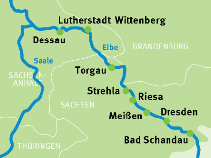 Bild 7 zur Urlaubsidee »Radreise am Elberadweg von Bad Schandau nach Dessau«