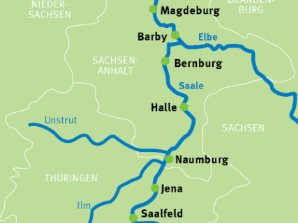 Bild 6 zur Urlaubsidee »Fahrradreise am Saaleradweg von Saalfeld nach Magdeburg«