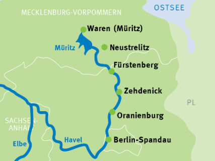 Bild 5 zur Urlaubsidee »Radtouren am Havel-Radweg von Waren nach Berlin-Spandau«