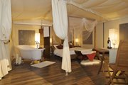 Bild 2 zur Urlaubsidee »Lodgezelte mit Dusche und WC für Familien, komplett eingerichtet und fertig aufgestellt«