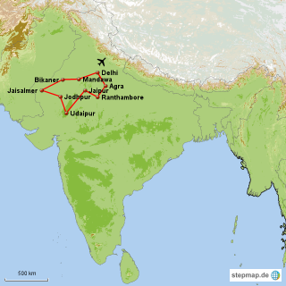 Bild 4 zur Urlaubsidee »Erlebnisreise nach Rajasthan, Tigersafari und Besuch im Rattentempel«