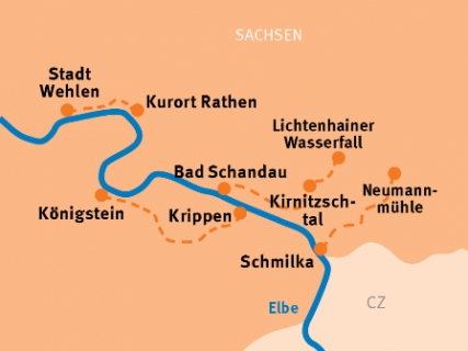 Bild 5 zur Urlaubsidee »Sternwandertour durch die Sächsische Schweiz (Kurzreise)«