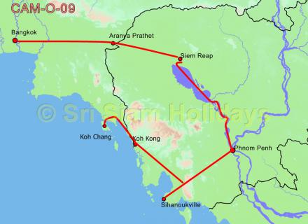 Bild 1 zur Urlaubsidee »Überland von Bangkok nach Siem Reap  + weiter über Phnom Penh nach Koh Chang«