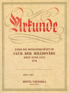 Bild 1 zur Urlaubsidee »Millionär werden und Köln erleben - Mit dem Kölner Hotel Viktoria in den Club der Millionäre «