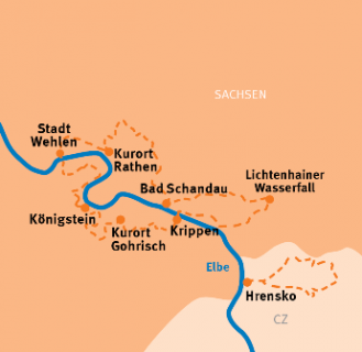 Bild 7 zur Urlaubsidee »Wanderurlaub im Elbsandsteingebirge (Rundwanderreise)«
