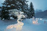 Urlaubsidee »Eisskulpturen und Skifahren am Lake Louise - Winterzauber auf kanadische Art erleben«